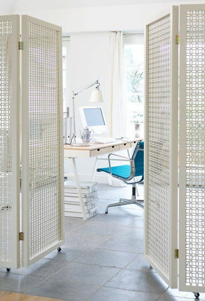 paravent room divider home office mobiele wielen apartmenttehrapy