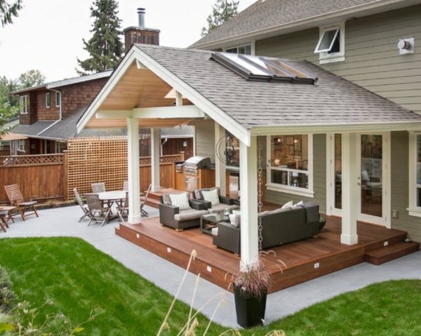 idées de conception de patio jardin terrasse en bois