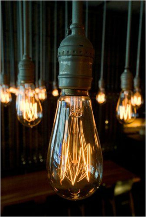 Industria de bombillas luces colgantes