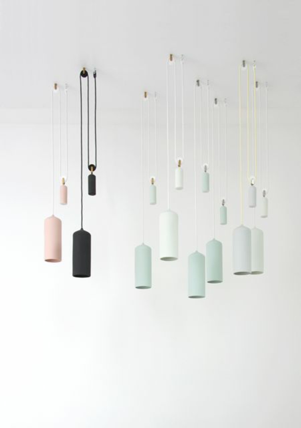 pendant lights adjustable in height simple design studio wm
