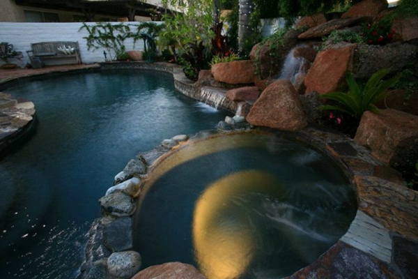piscine idée jardin piscine pierre