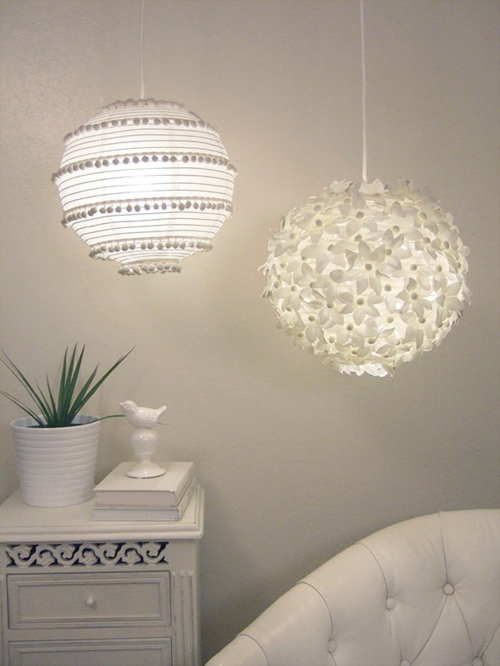 Práctica decoración para el hogar DIY para su lámpara hogar esfera