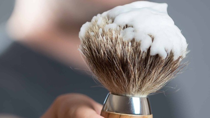 Shaving foam yourself make shaving brush