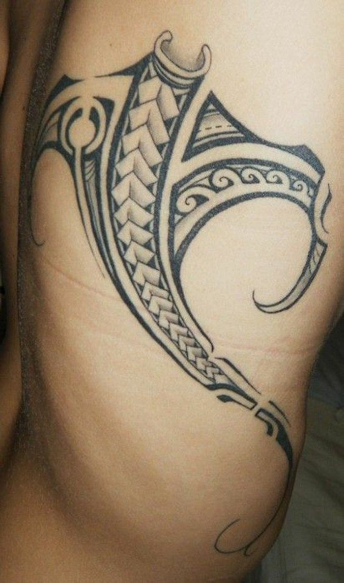 skate motiv maori tatovering ideer
