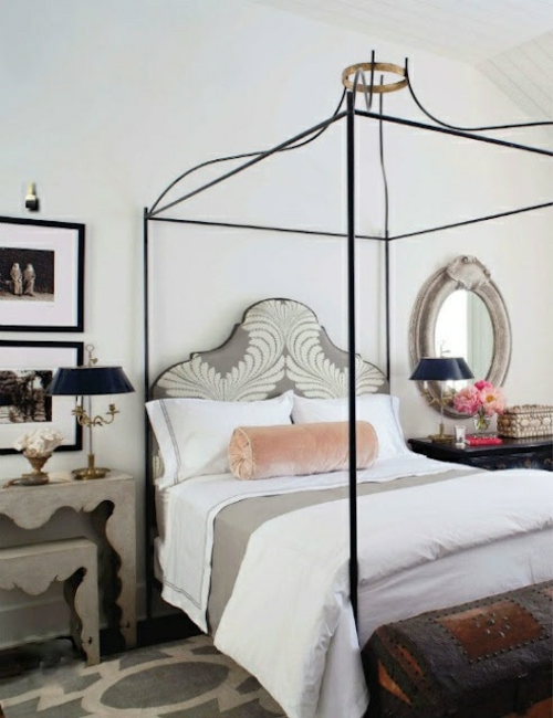 浪漫的卧室设计舒适明亮的氛围