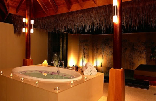 badkamer in Balinese stijl