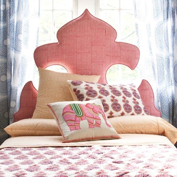 pink bedroom elephant pillow