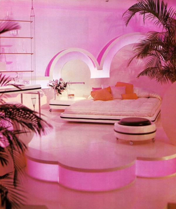ροζ υπνοδωμάτιο πορτοκαλί μαξιλάρι