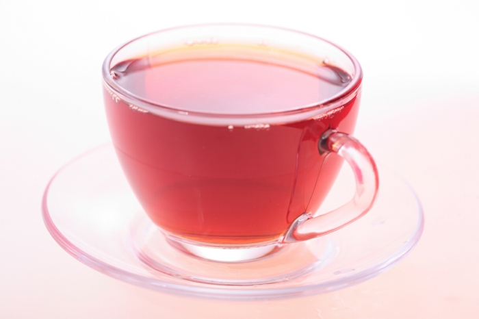 Bebida de té rojo Pu erh tea