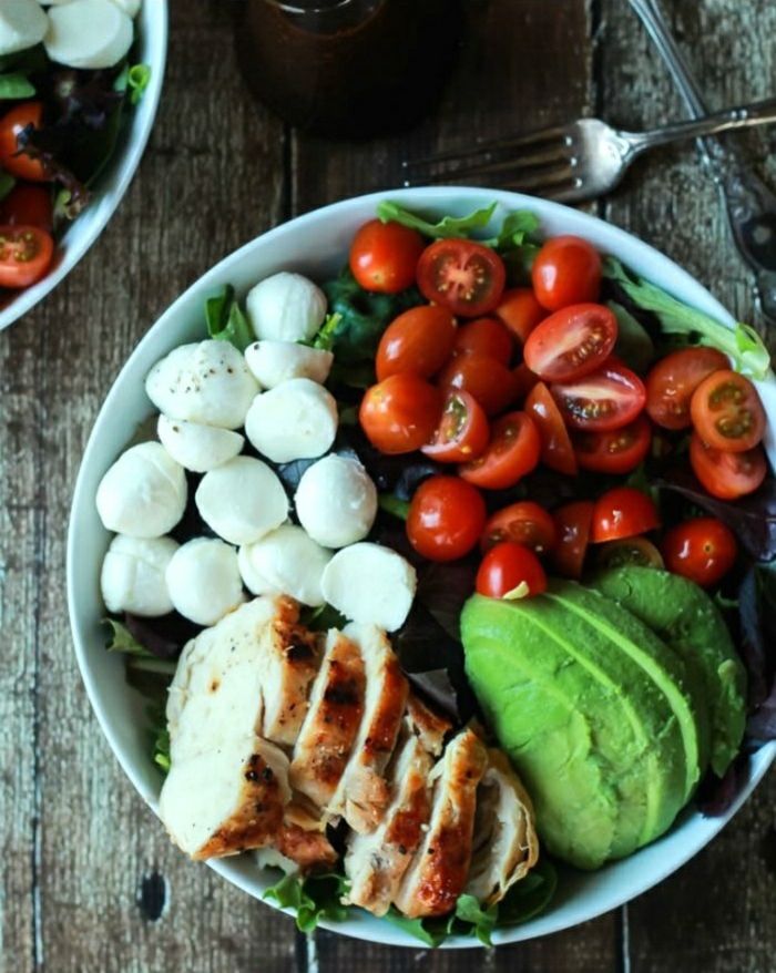 salades voor afslanking salade recepten avocado kippenvlees