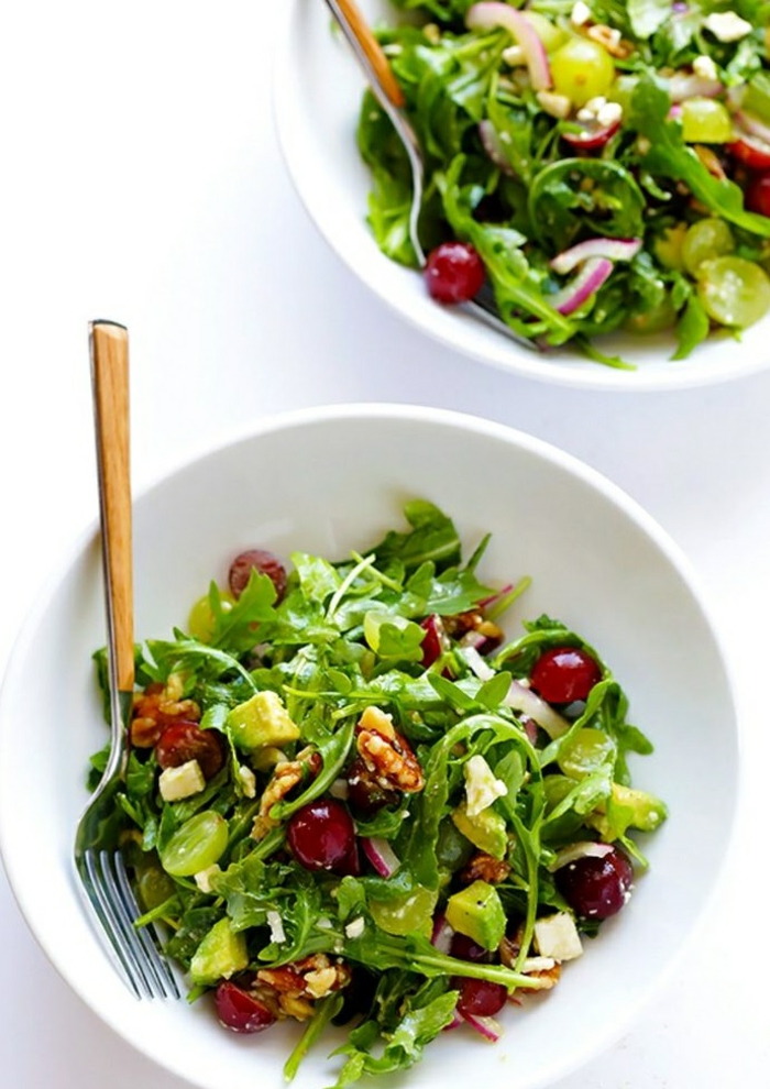 salades voor het afslanken van salade recepten met rucola