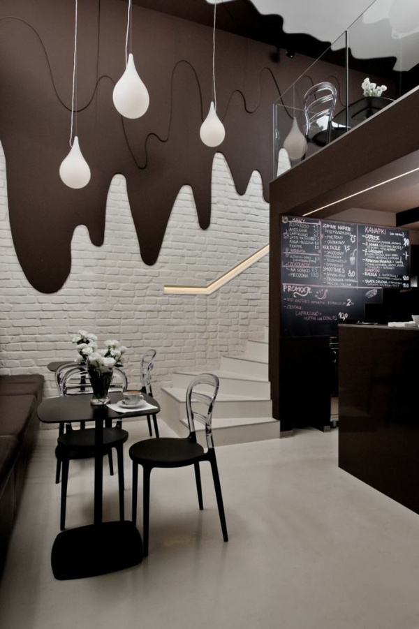 bar restaurant design ideer sjokolade bar polen