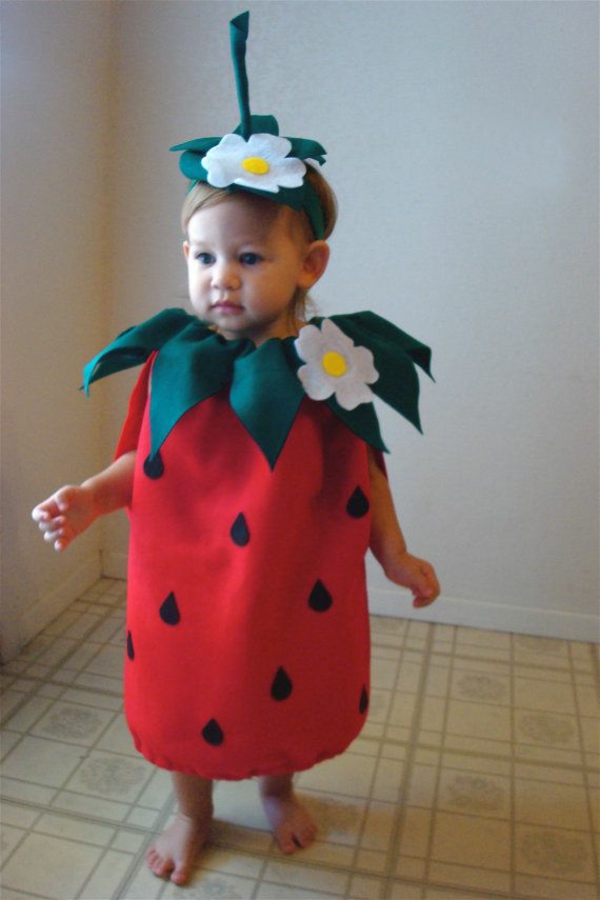 狂欢节服饰草莓的美丽的想法