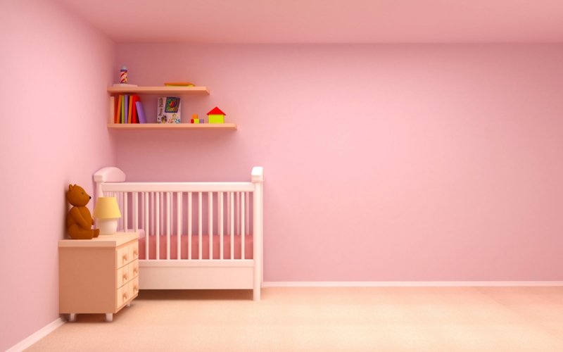 красиви цветове на стените идеи детска стая стена боя розова съвременна стена цветове