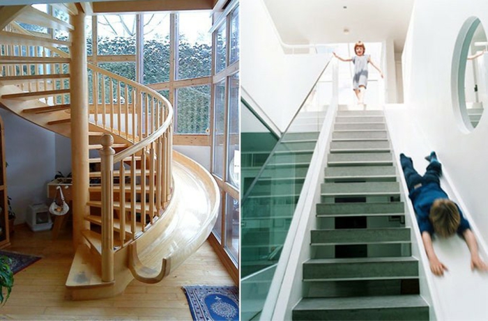 diseño hermosa sala de estar escalera de lujo creativa