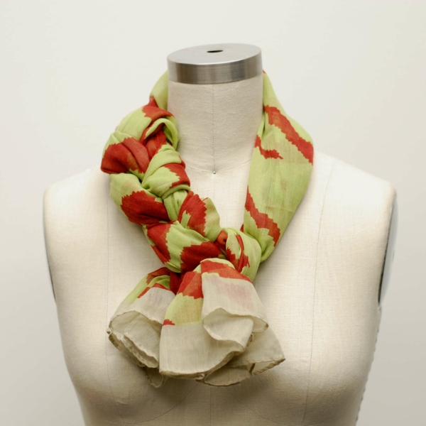 scarf tie elegant braid on the cleaver
