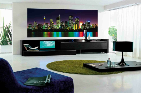 elegantní obývací pokoj s pohovkou moderní design
