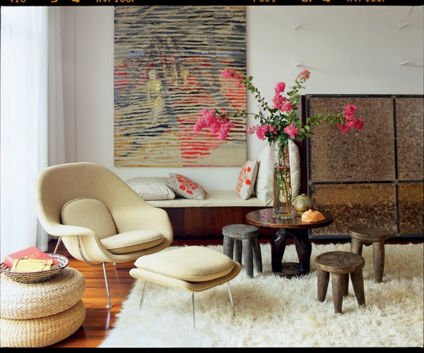 elegantní obývací pokoj zařízení pro pohovku design originální
