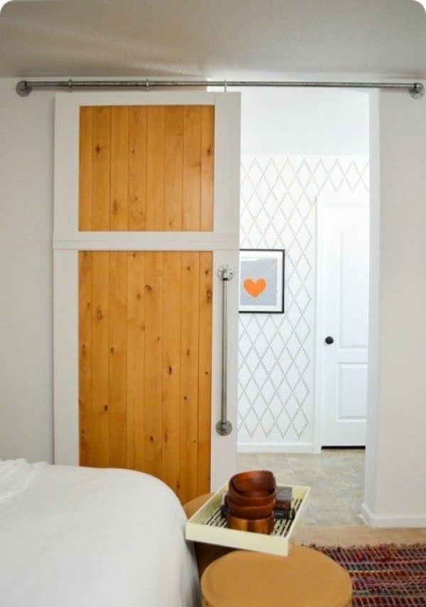 Posuvné dveře s posuvnými dveřmi vytvářejí krásné bydlení