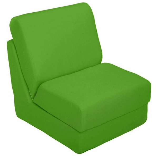 sovepose grønn komfortabel stilig vakker