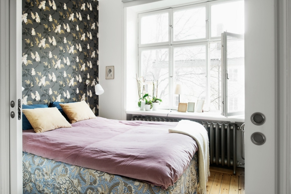 idei de mobilier de dormit design scandinav