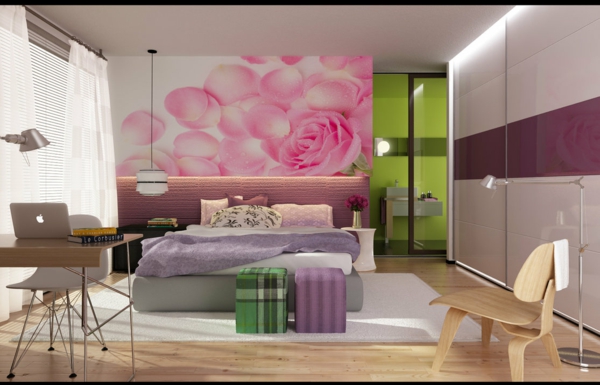 rosas de moda de dormitorio completamente baratas