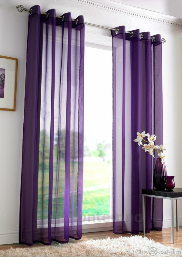 bedroom curtains and curtains purple airy
