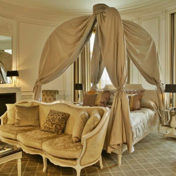 soveværelse design ideer fransk stil
