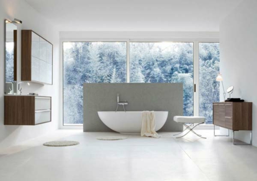 simpelthen bad badeværelse gulv idé minimalistisk