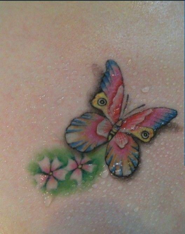 τατουάζ μοτίβα geile τατουάζ 3d με λουλούδια