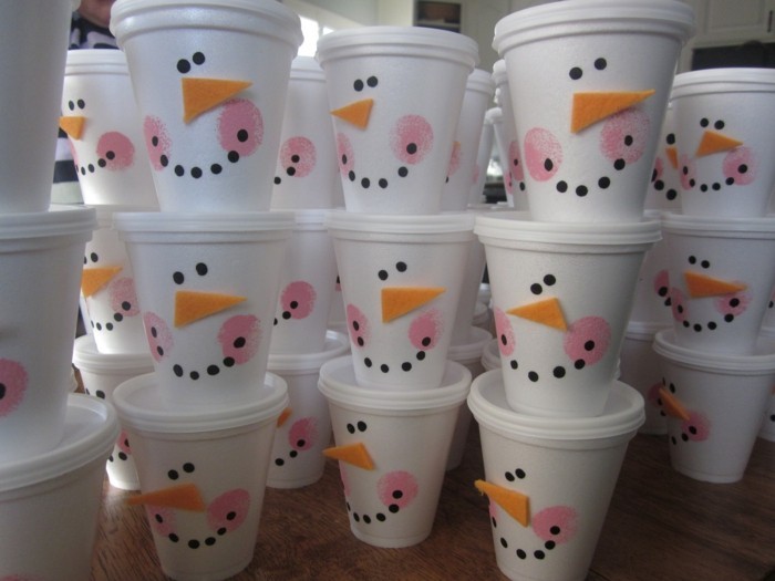 schneemaenner пластмасови чаши dinker с детски хартиени чаши