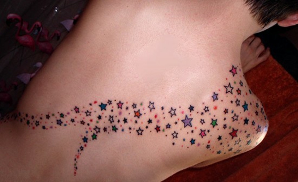 rameno tetování hvězdy tetování význam