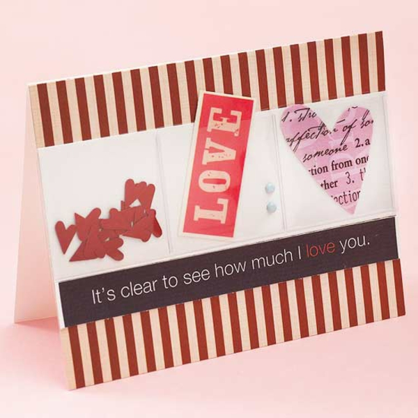 Love card Valentine's Day idea
