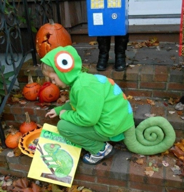 homemade costumes chameleon diy projects