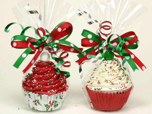 hjemmelaget julegave presenterer ideer cupcakes grind