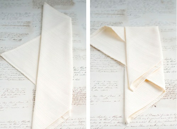 serviett-Tischdeko-ideer-art papir-klut serviett