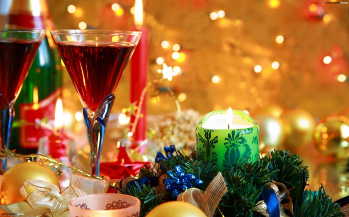 ערב השנה החדשה קישוט Dekoideem מסיבת ערב השנה החדשה Silvesteer קישוט שולחן קישוט ערב השנה החדשה קישוט הקסם