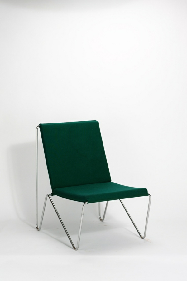 скандинавски мебели дизайнерски столове зелено