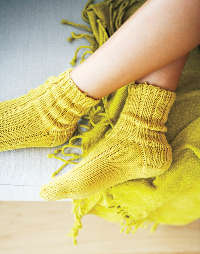 ponožky plést barevné ponožky pletení teplé nohy