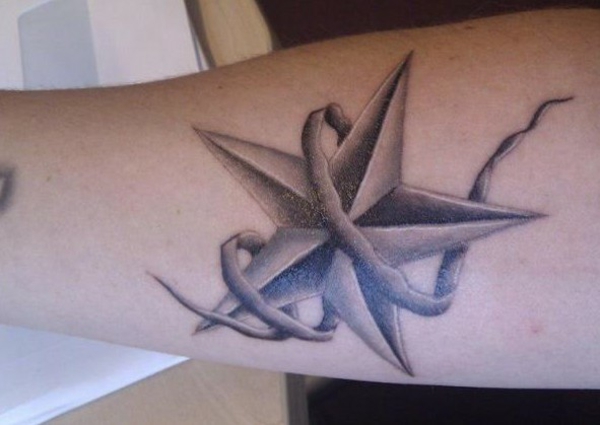 hvězdičky tetování znamená ruku