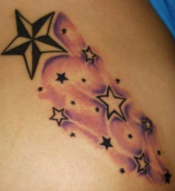hvězdičky tetování znamenat nádherné