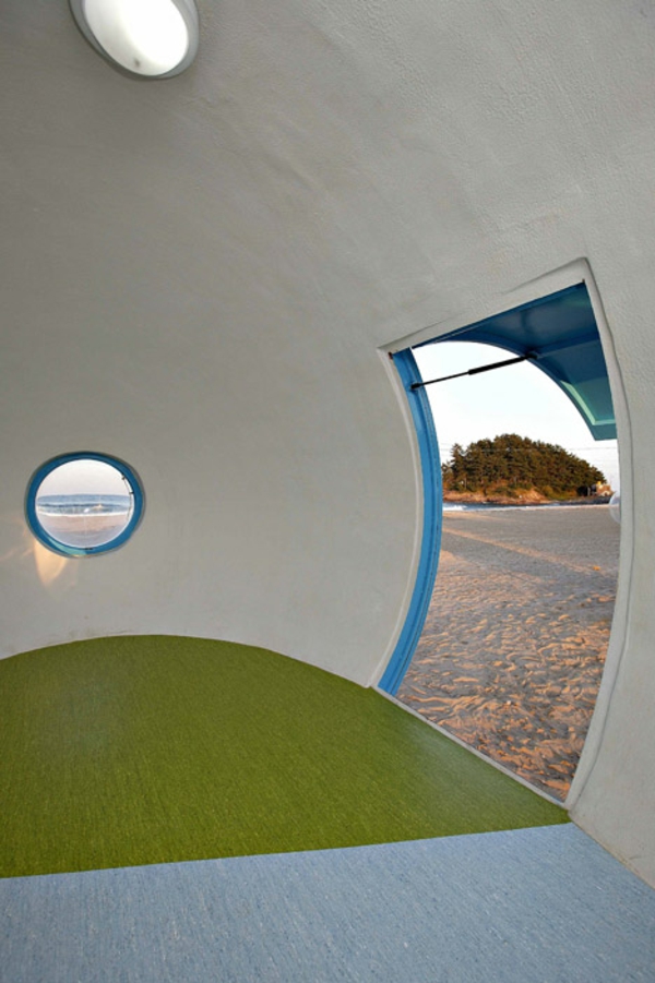 strandhytte indretning vinduet gulv design