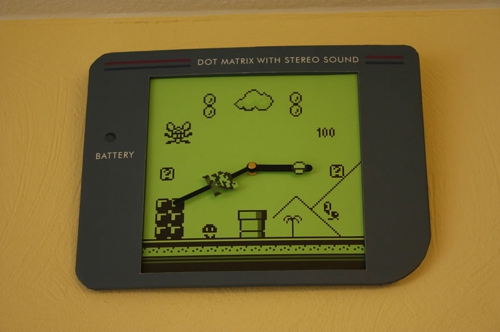 Super Mario Wall Clock Play Nursery