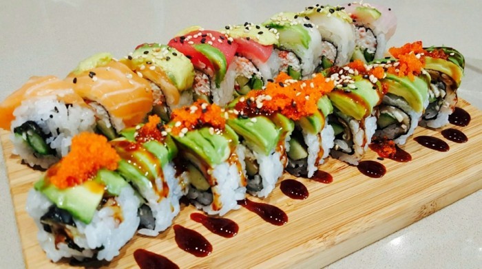 spiser sushi