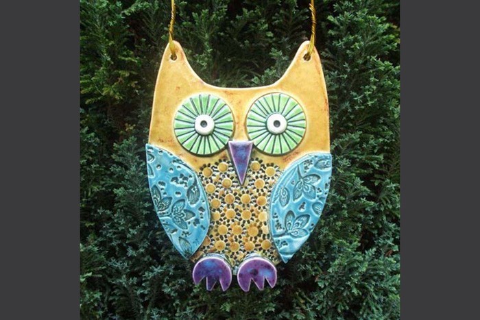 Keramikos idėjos Kūrybinis dizainas DIY idėjos DIY apdaila Padarykite save Craft Ceramic Owl