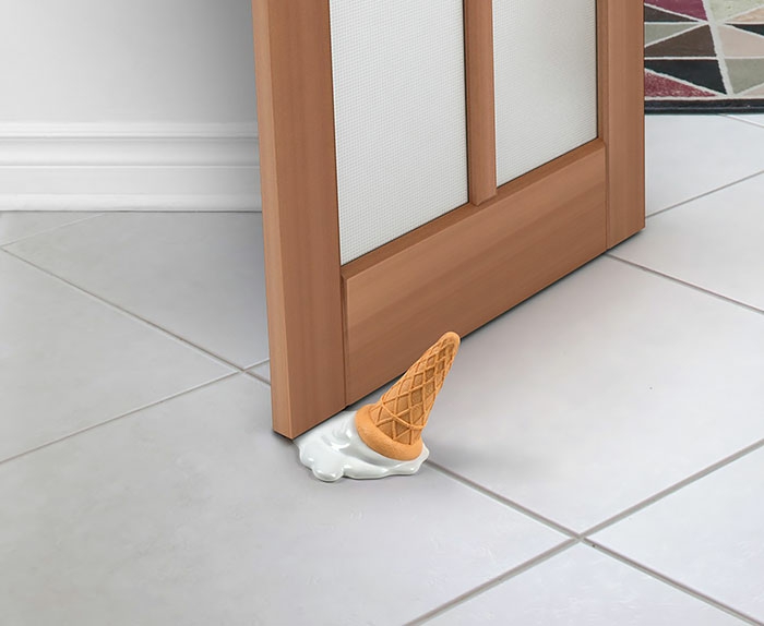 Doorstop шиене на стена вратичка врата от неръждаема стоманена врата буфер сладолед за обувки