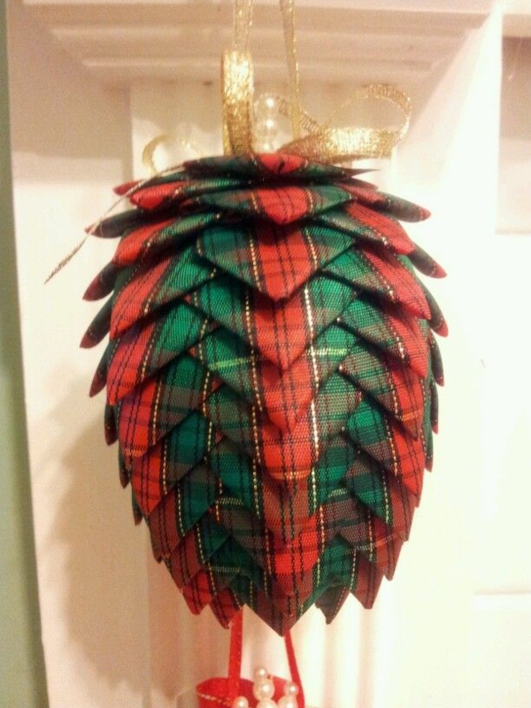 pinecone diy décoration noël