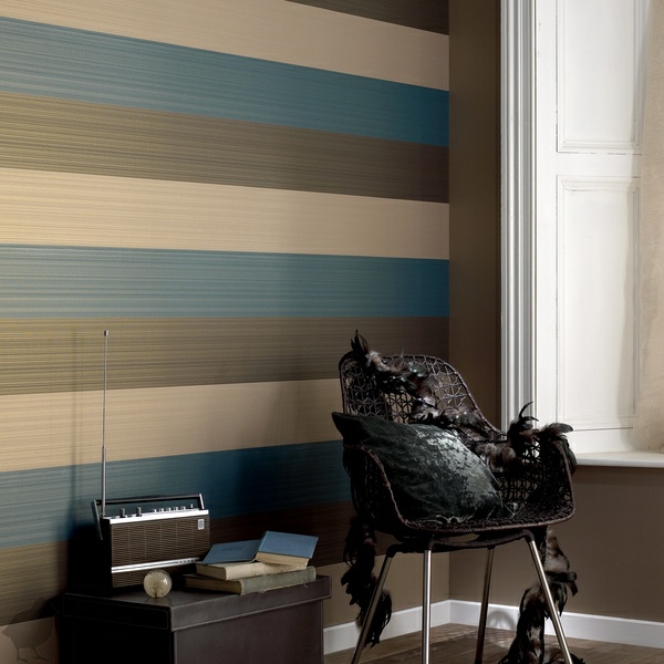 wallpaper pattern living strip stylish modern