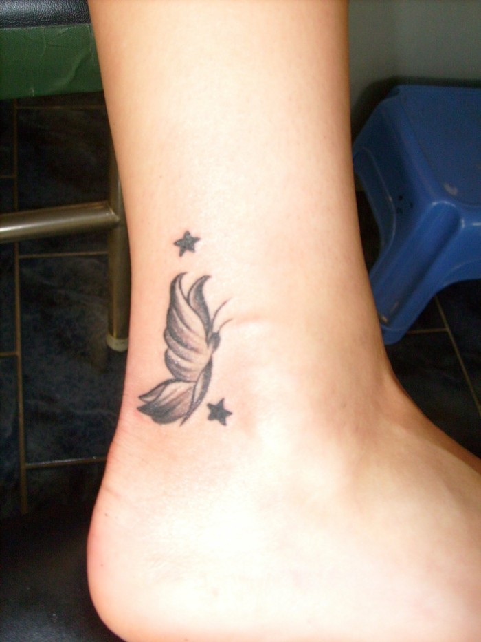 τατουάζ αστράγαλο πεταλούδα τατουάζ για τις γυναίκες