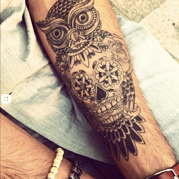 tattoo motives upper arm owls